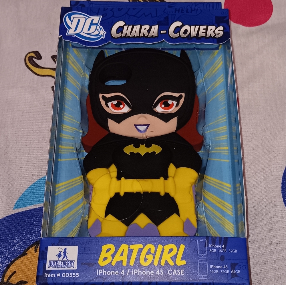 New Iphone 4 4s Batgirl Phone Case Figure DC Comics Batman Batgirl